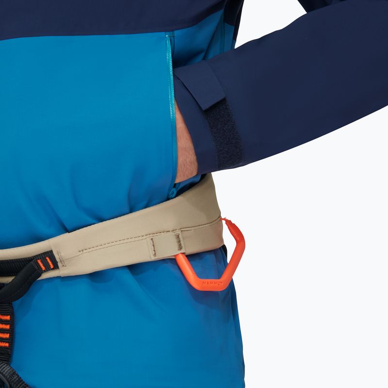 Mammut Alto Guide HS Jachetă de ploaie cu glugă pentru bărbați albastru marin 1010-29560-50554-115 8