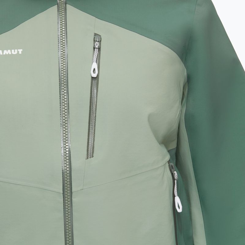 Mammut Alto Guide HS Geacă de ploaie cu glugă pentru femei, verde 1010-29570-40240-114 5