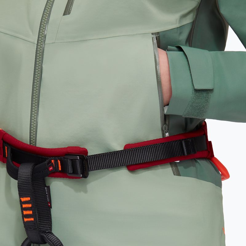 Mammut Alto Guide HS Geacă de ploaie cu glugă pentru femei, verde 1010-29570-40240-114 8