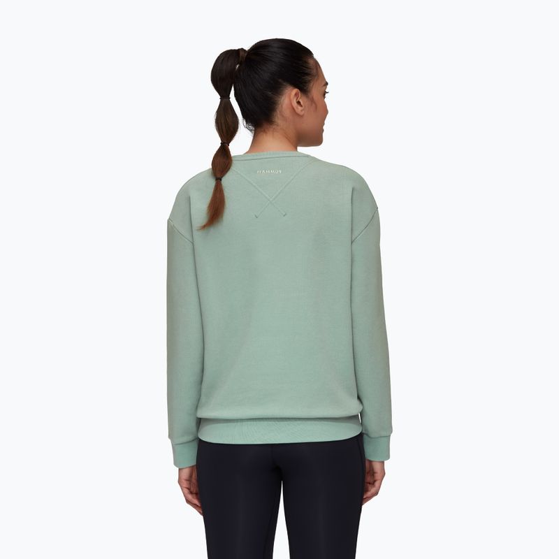 Mammut tricou de trekking pentru femei Core ML Crew Neck Logo verde 1014-04070-4100-114 3