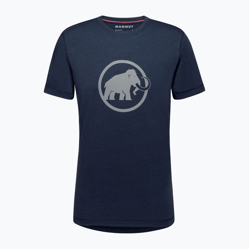 Tricou de trekking pentru bărbați Mammut Core Reflective bleumarin 1017-04051