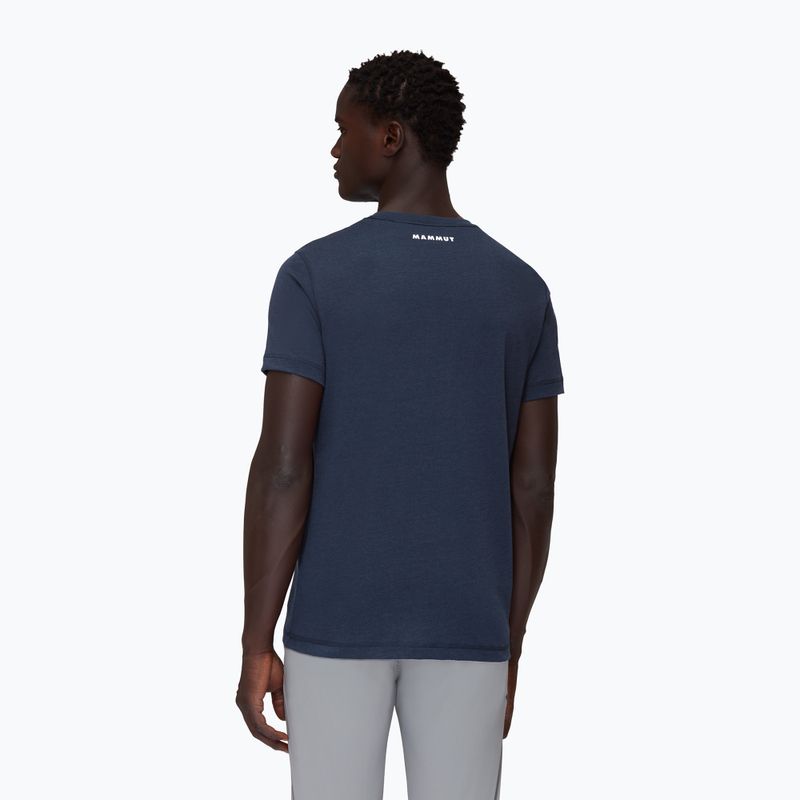 Tricou de trekking pentru bărbați Mammut Core Reflective bleumarin 1017-04051 3