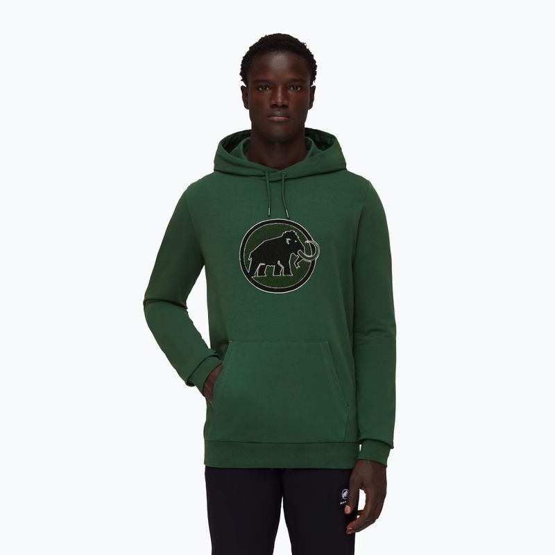 Bărbați Mammut ML Hoody Circle trekking pulover de trekking verde
