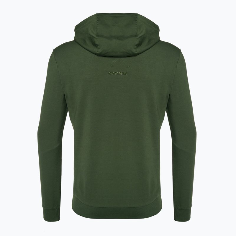 Bărbați Mammut ML Hoody Circle trekking pulover de trekking verde 5