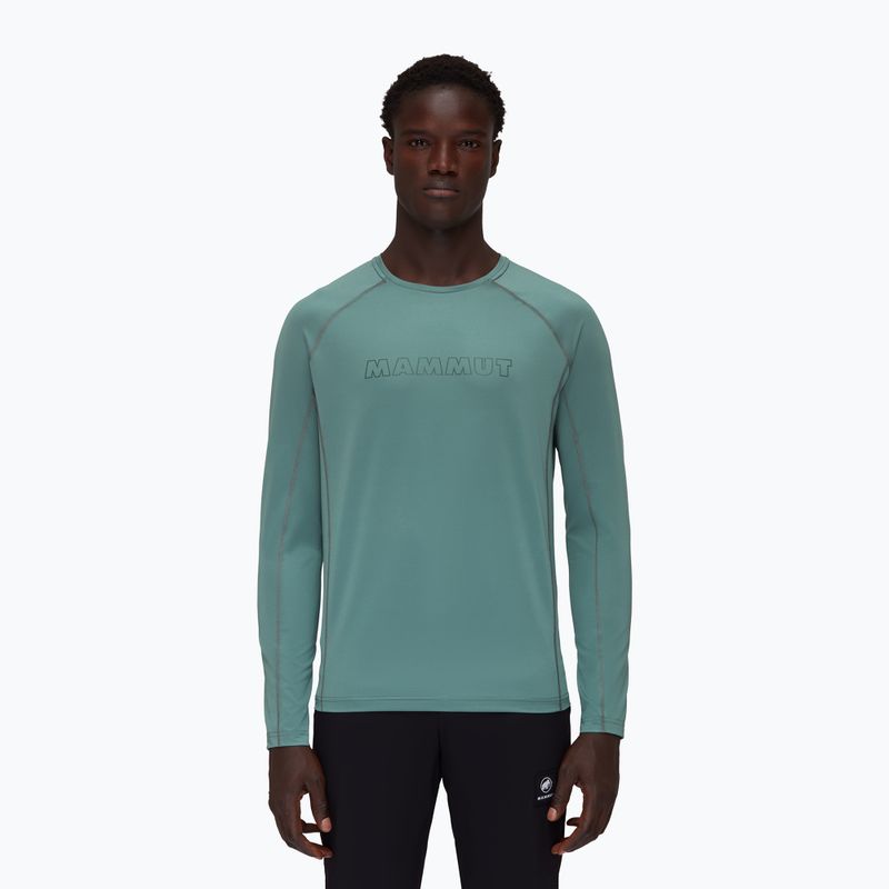 Mammut Selun Selun FL Logo tricou de trekking pentru bărbați verde 1016-01440-40236-115