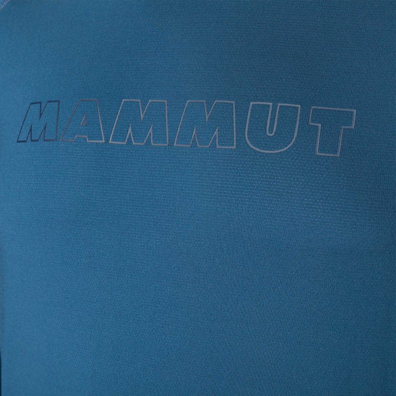 Mammut Selun Selun FL Logo tricou de trekking pentru bărbați albastru marin 1016-01440-50550-115