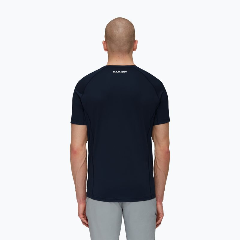 Tricou de trekking pentru bărbați Mammut Selun FL Logo bleumarin 1017-05050 2