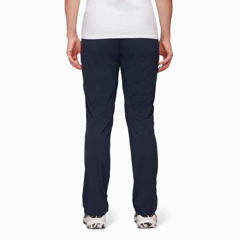 Pantaloni de trekking pentru femei Mammut Runbold Light marine 2