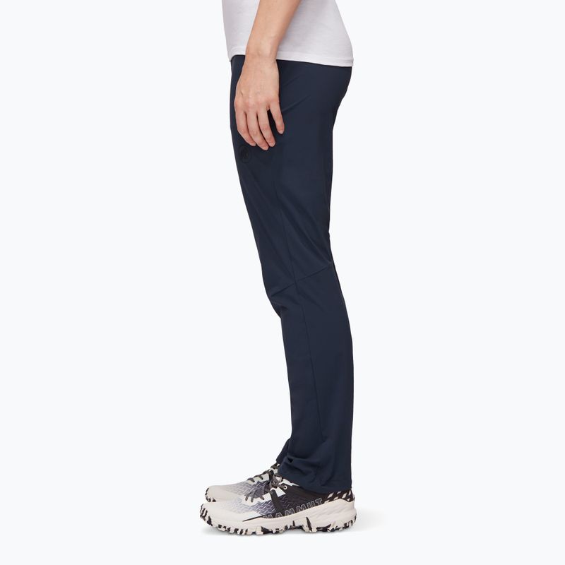 Pantaloni de trekking pentru femei Mammut Runbold Light marine 3