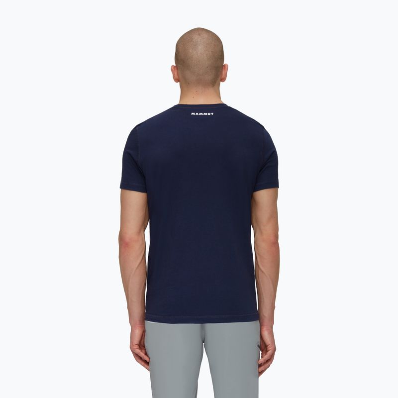 Tricou de trekking pentru bărbați Mammut Core Classic bleumarin 1017-05890 2