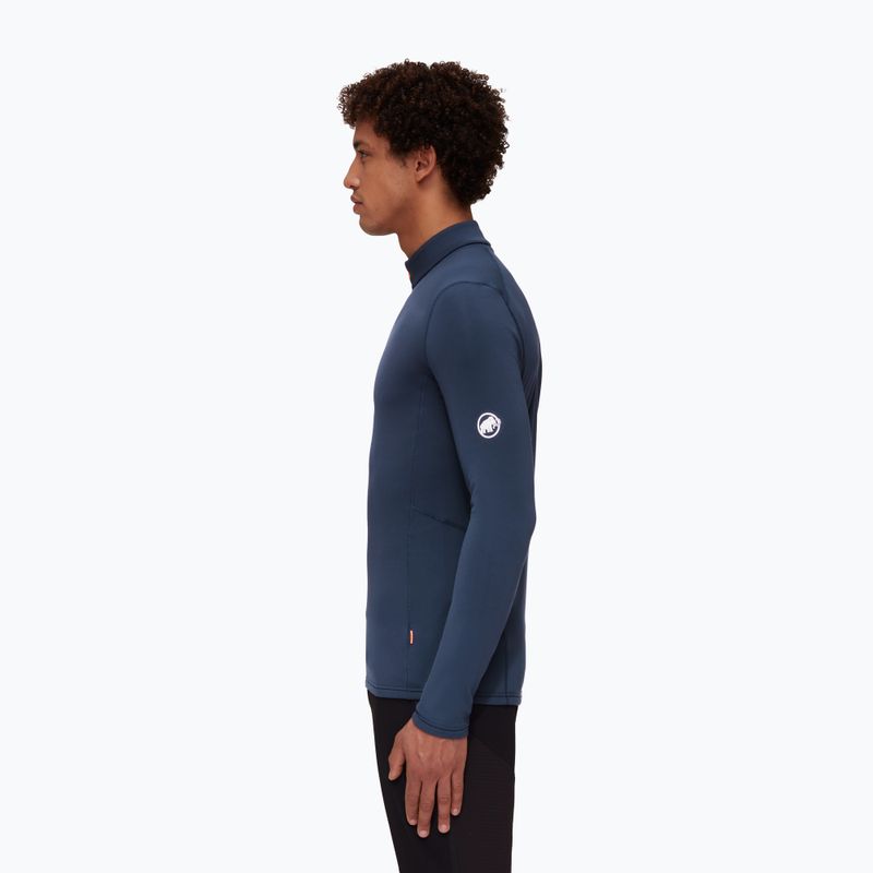 Tricou de trekking pentru bărbați Mammut Aenergy ML Half Zip Pull Marine 3