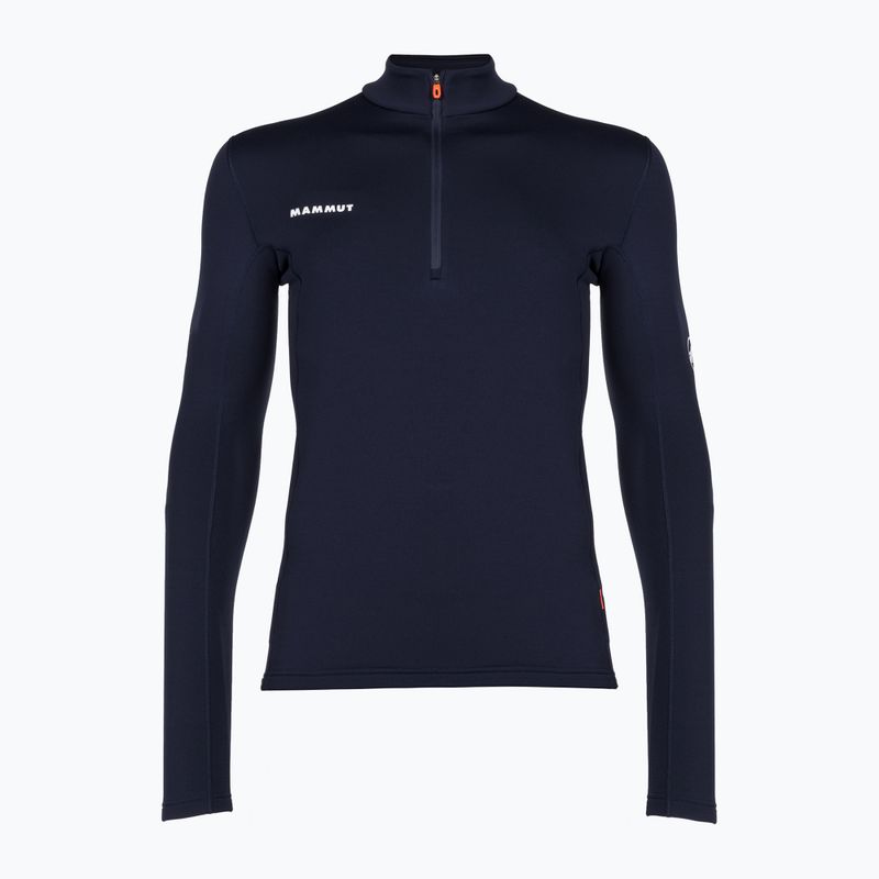 Tricou de trekking pentru bărbați Mammut Aenergy ML Half Zip Pull Marine 4