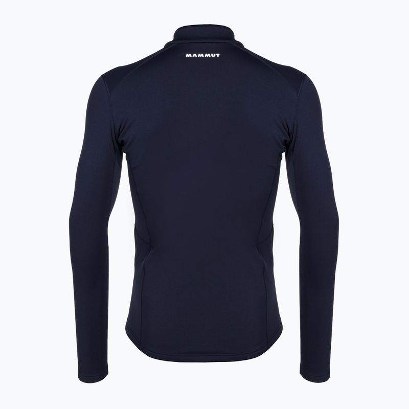 Tricou de trekking pentru bărbați Mammut Aenergy ML Half Zip Pull Marine 5