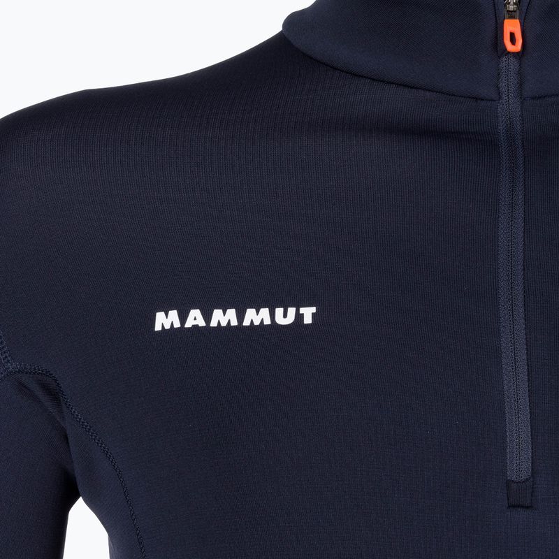 Tricou de trekking pentru bărbați Mammut Aenergy ML Half Zip Pull Marine 6