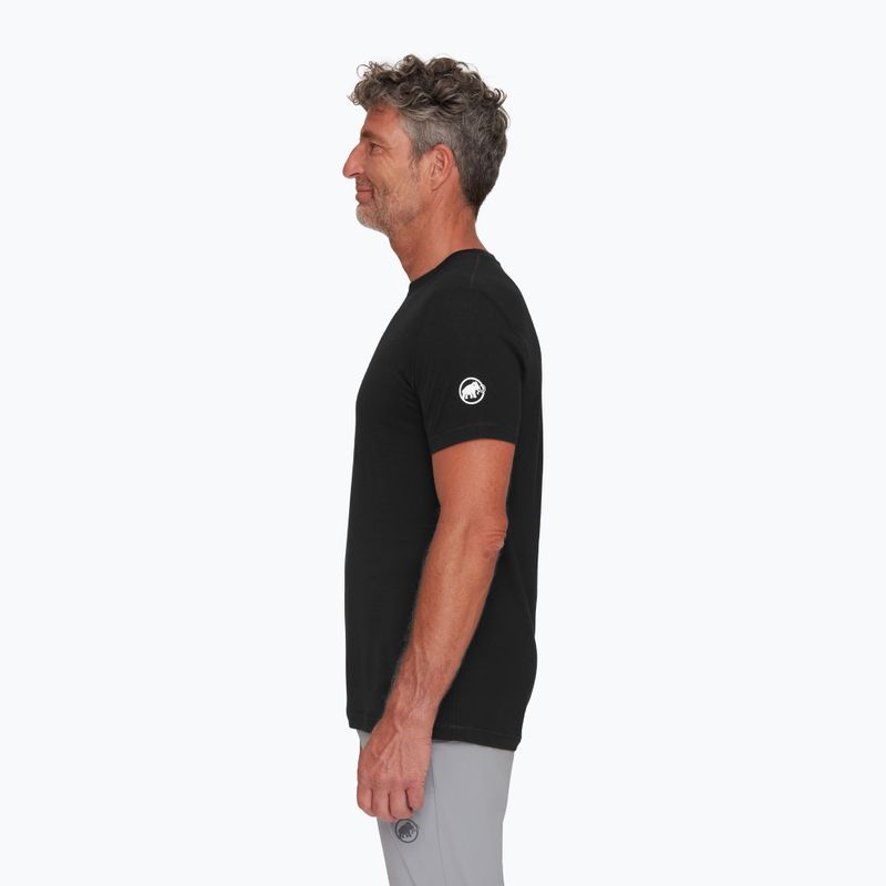 Mammut Tree Wool FL tricou de trekking pentru bărbați negru 3