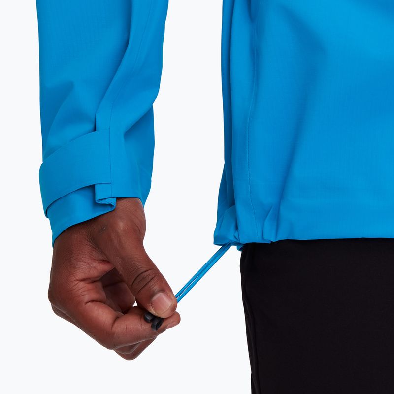 Geacă de ploaie pentru bărbați Mammut Taiss HS Hooded glacier blue 7