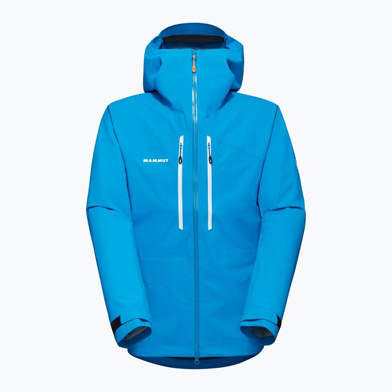 Geacă de ploaie pentru bărbați Mammut Taiss HS Hooded glacier blue 9