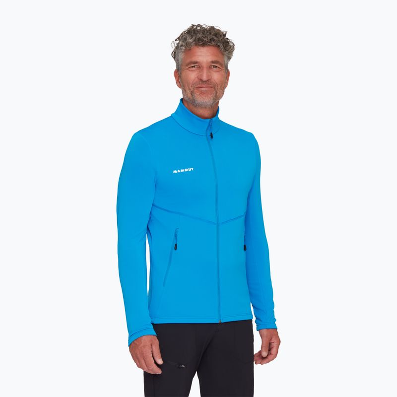 Hanorac de trekking pentru bărbați Mammut Aconcagua Light ML glacier blue