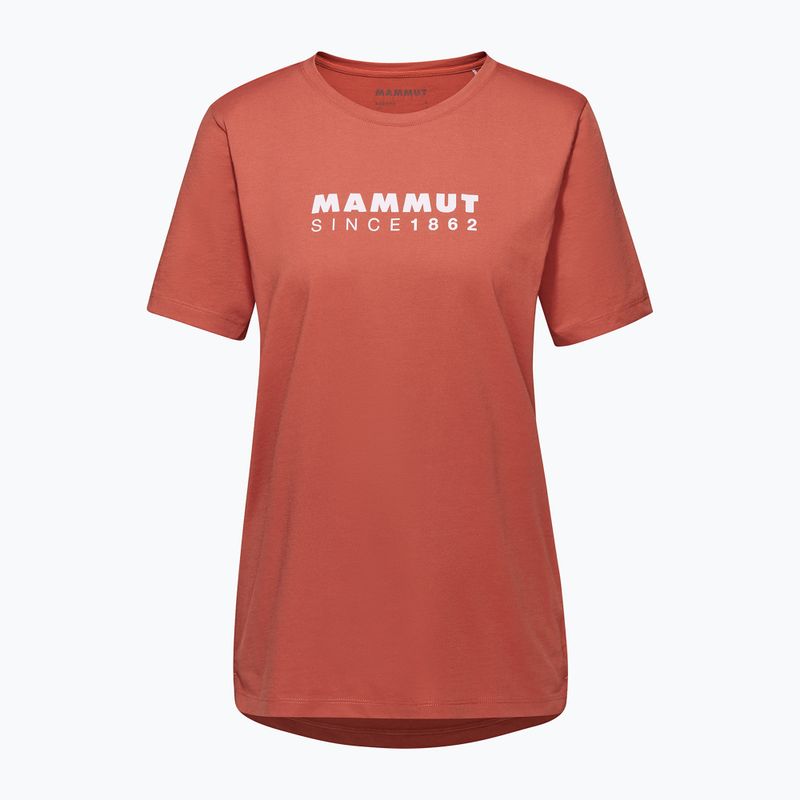 Mammut Core Logo cărămiziu cărămiziu tricou pentru femei 4