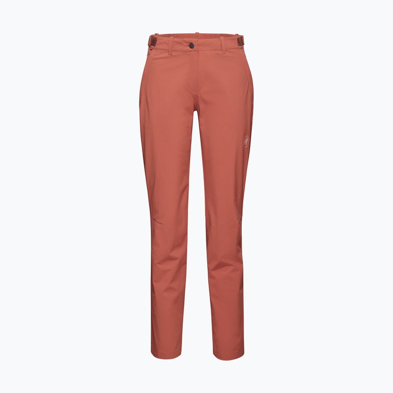 Pantaloni de trekking pentru femei Mammut Runbold brick pentru femei 5