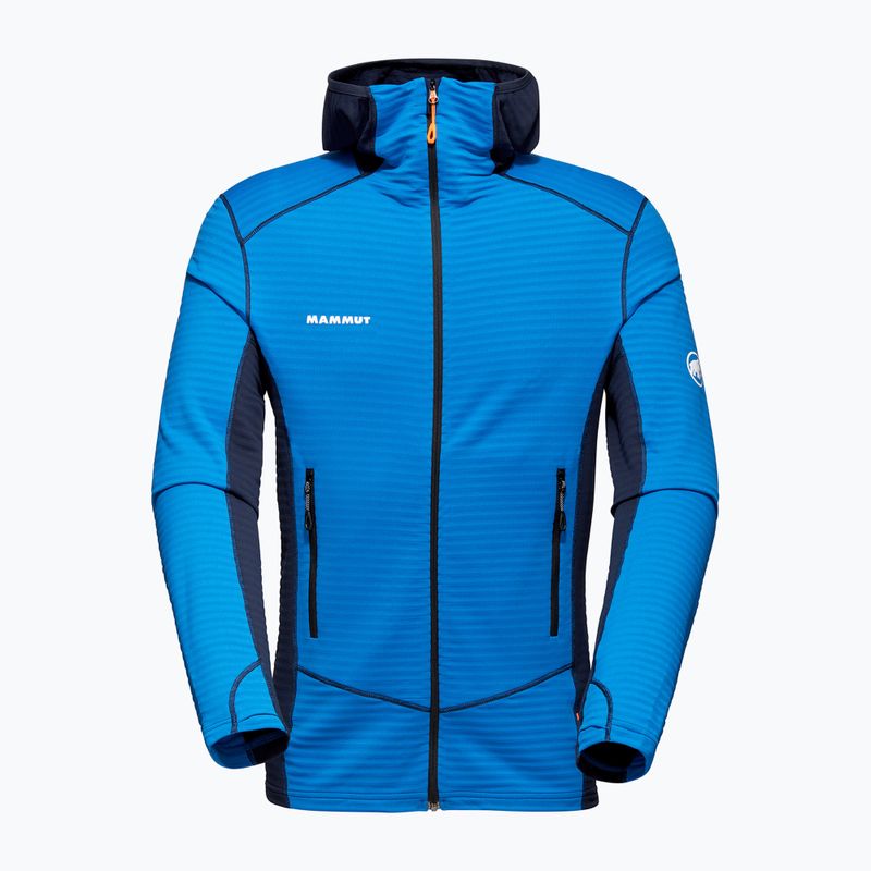 Bluză de trekking pentru bărbați Mammut Taiss Light ML Hooded azurit marine 6