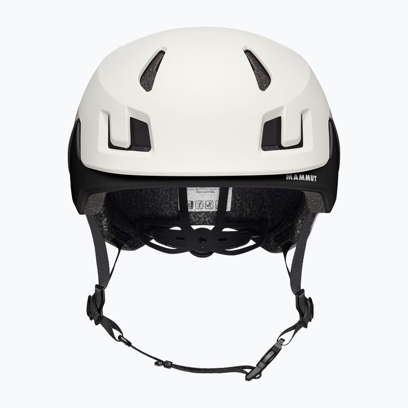 Cască de cățărare Mammut Haute Route white/black 2