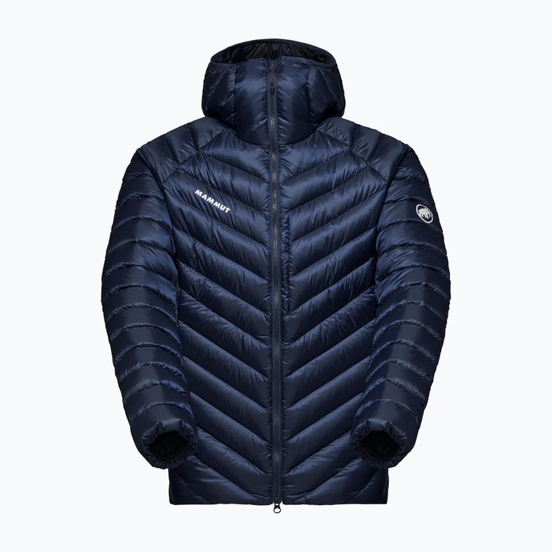 Geacă cu puf pentru bărbați Mammut Broad Peak IN Hooded marine black 6