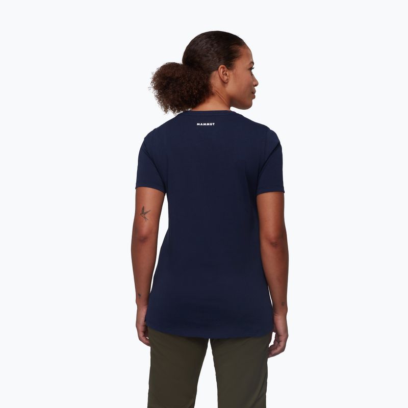 Tricou pentru femei Mammut Core Classic marine 2