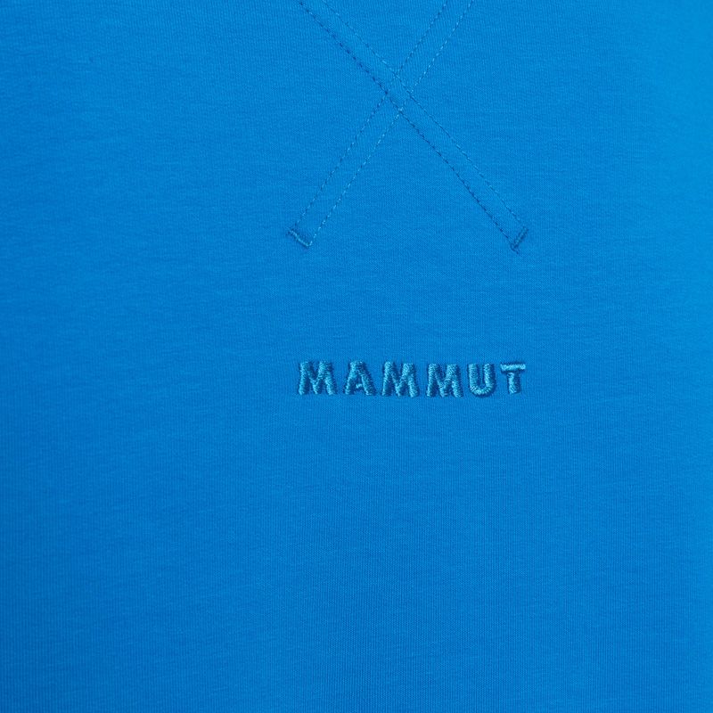 Hanorac pentru bărbați Mammut ML Hoody Logo glacier blue 8