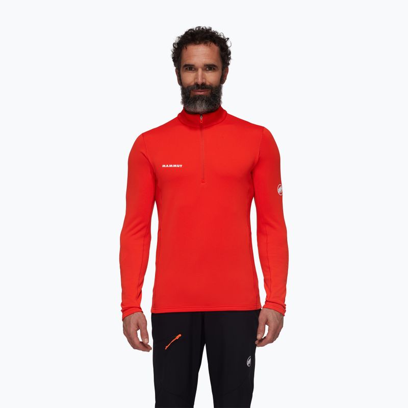 Bluză de trekking pentru bărbați Mammut Aenergy ML Half Zip Pull mammut red