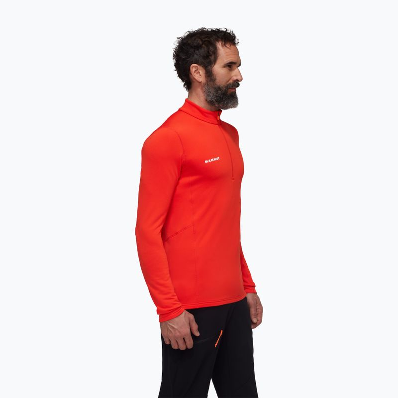 Bluză de trekking pentru bărbați Mammut Aenergy ML Half Zip Pull mammut red 3