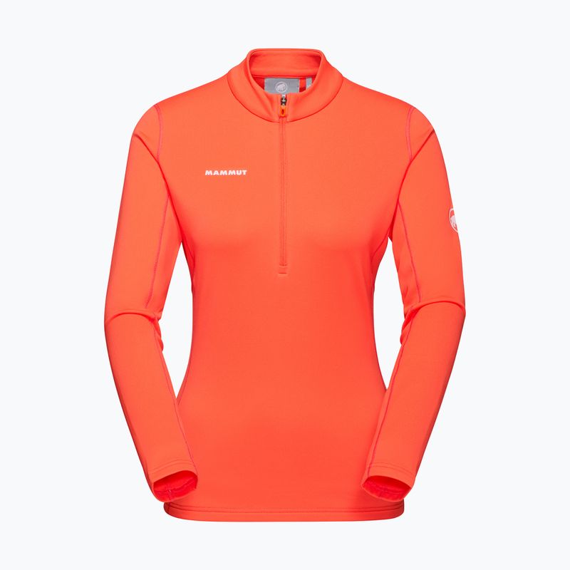 Bluză de trekking pentru femei Mammut Aenergy ML Half Zip Pull peach 4