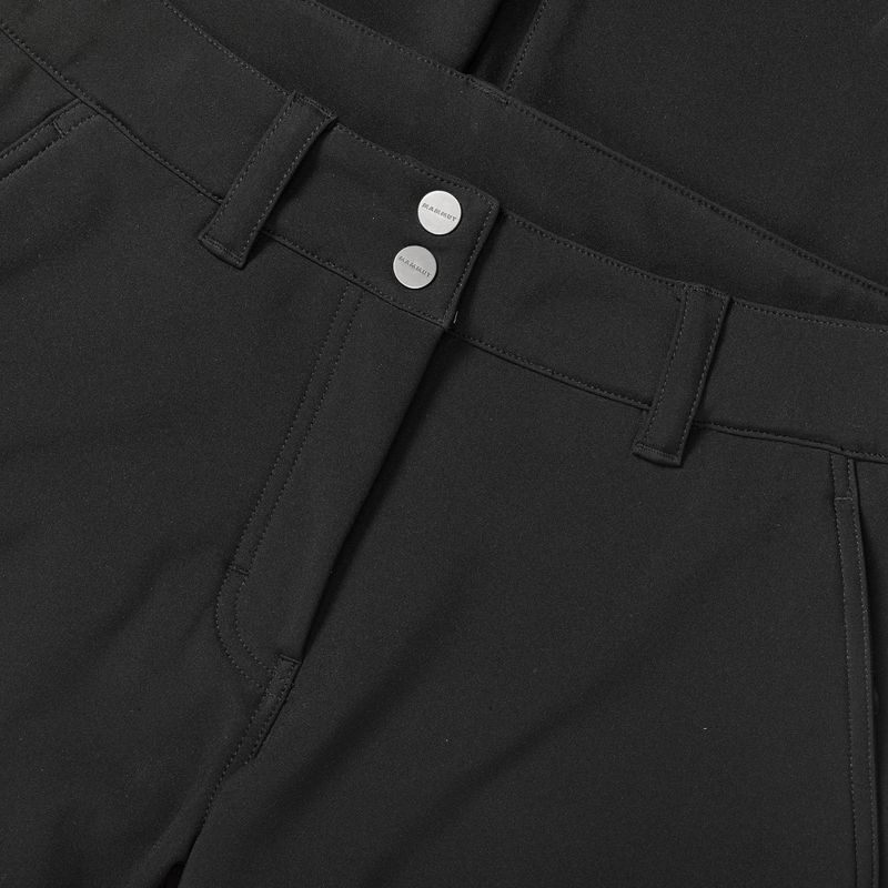 Pantaloni softshell pentru femei Mammut Runbold Winter SO black 6