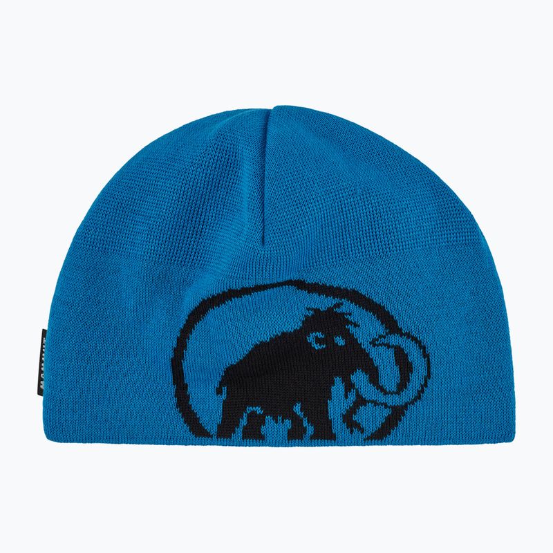 Căciulă de iarnă Mammut Fleece glacier blue / black