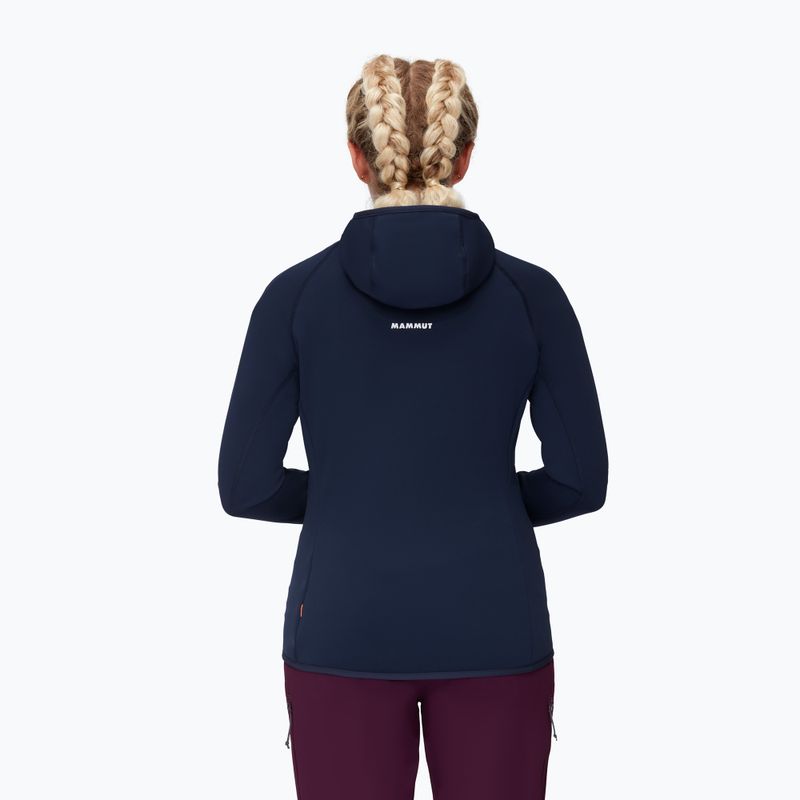 Bluză de trekking pentru femei Mammut Aconcagua ML Hooded Jacket Women marine 2