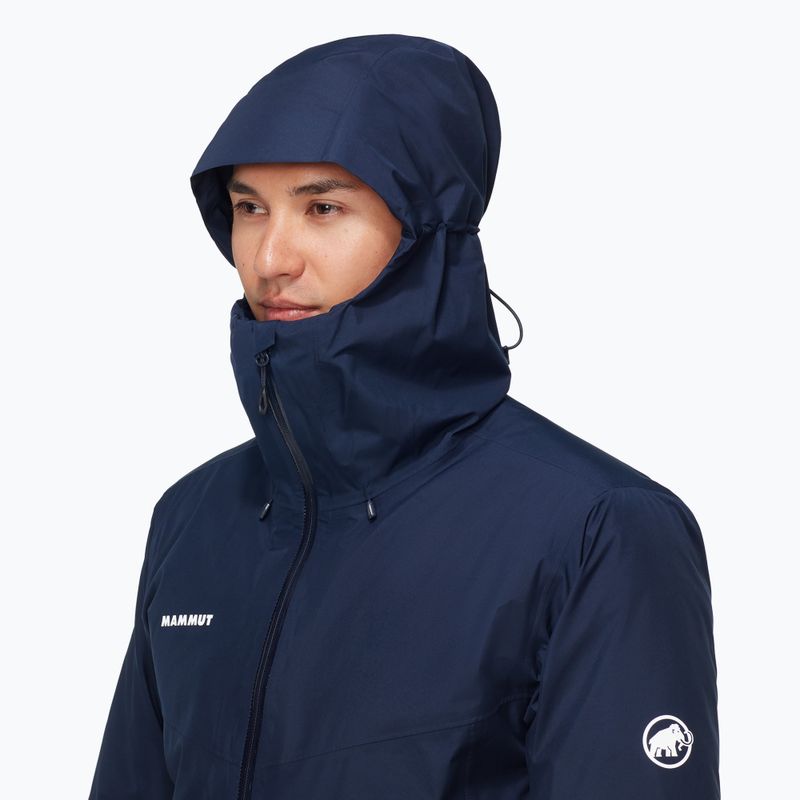 Geacă 3w1 pentru bărbați Mammut Convey 3 in 1 HS Hooded marine/ glacier blue 5