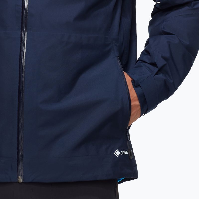 Geacă 3w1 pentru bărbați Mammut Convey 3 in 1 HS Hooded marine/ glacier blue 7