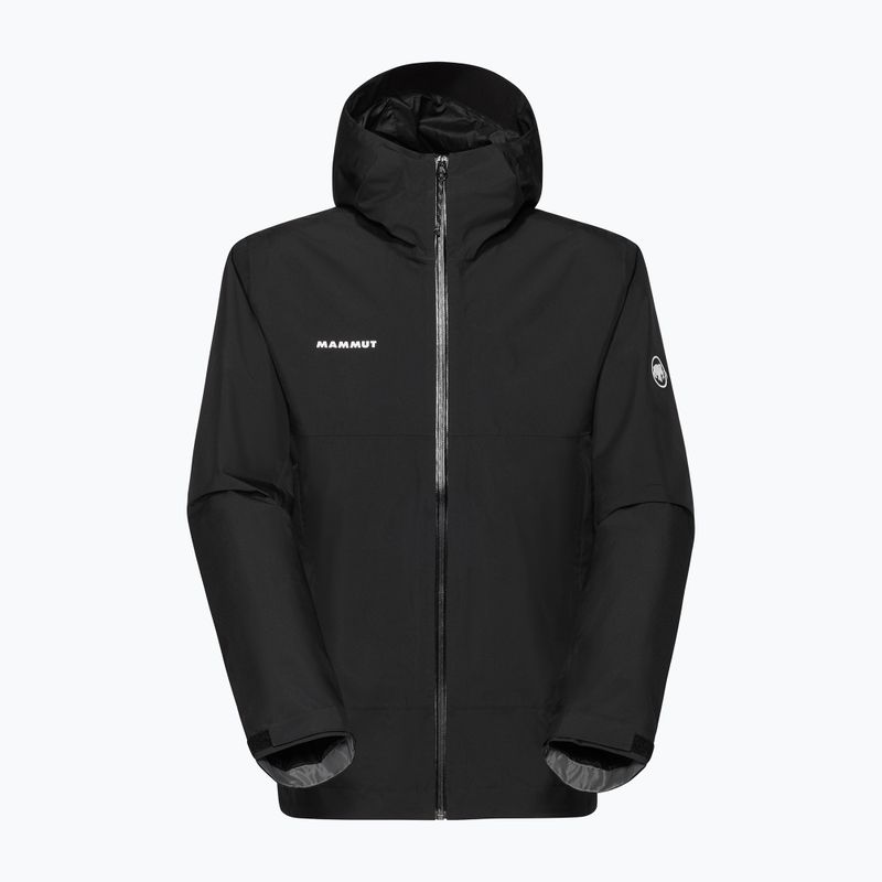 Geacă de ploaie pentru bărbați Mammut Treeline HS Hooded black 8