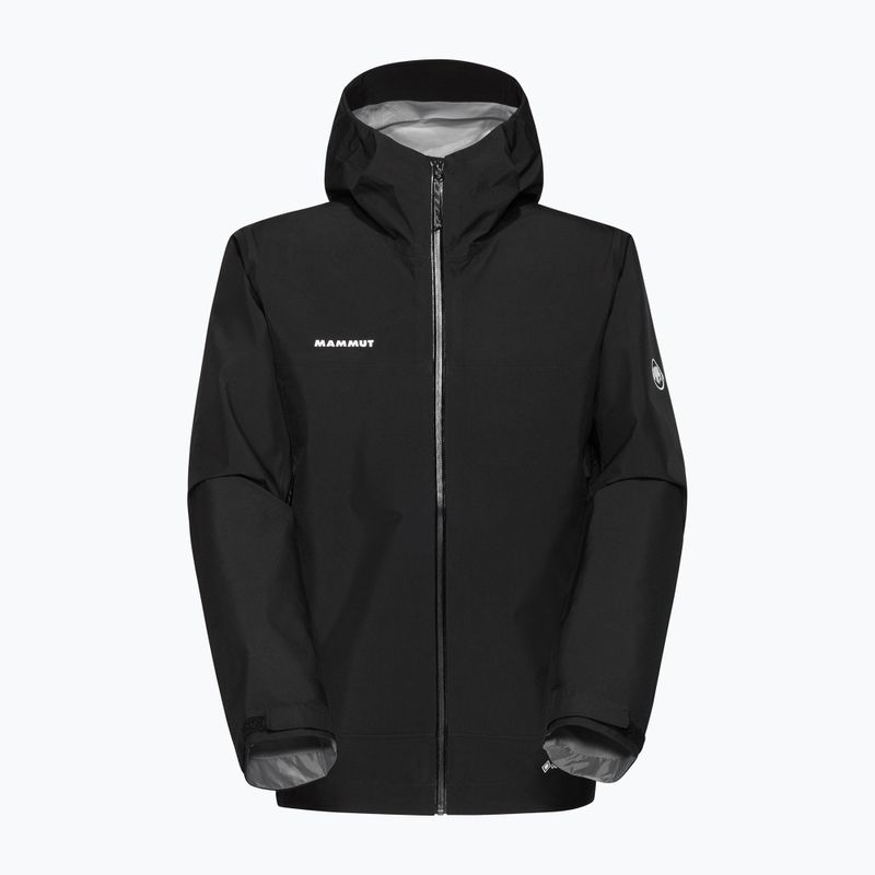 Geacă de ploaie pentru bărbați Mammut Crater Light HS Hooded Jacket Men black 4