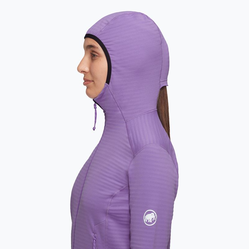 Hanorac de trekking pentru femei Mammut Taiss Light ML Hooded lavandin black 4