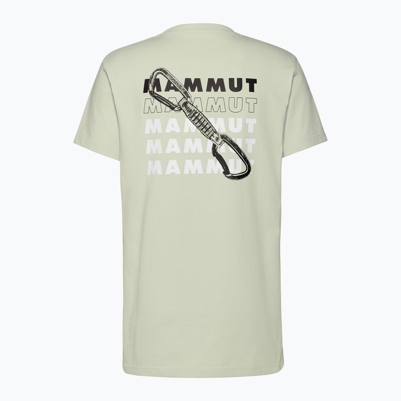 Tricou pentru bărbați Mammut Massone Quickdraw silver sage 2