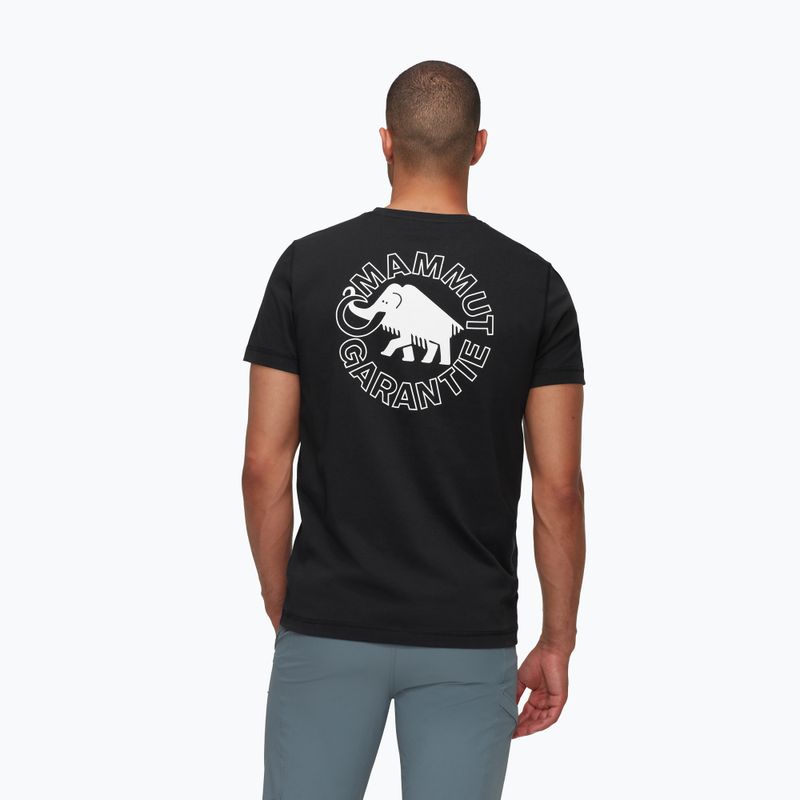 Tricou pentru bărbați Mammut Core Garantie black 2