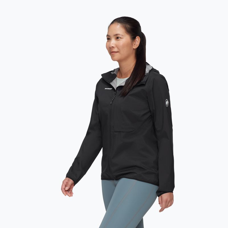 Geacă de ploaie pentru femei Mammut Ducan Light HS Hooded black 3