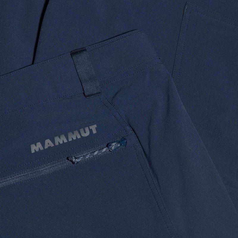 Pantaloni scurți de trekking pentru bărbați Mammut Runbold IV marine 7