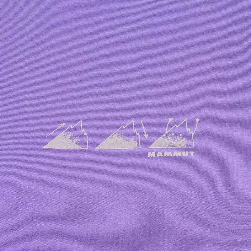 Tricou pentru femei Mammut Seon Playground lavandin 3