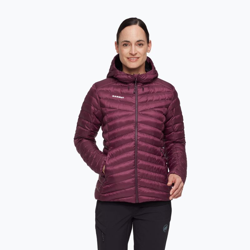 Geacă cu izolare pentru femei Mammut Albula IN Hooded vin/black