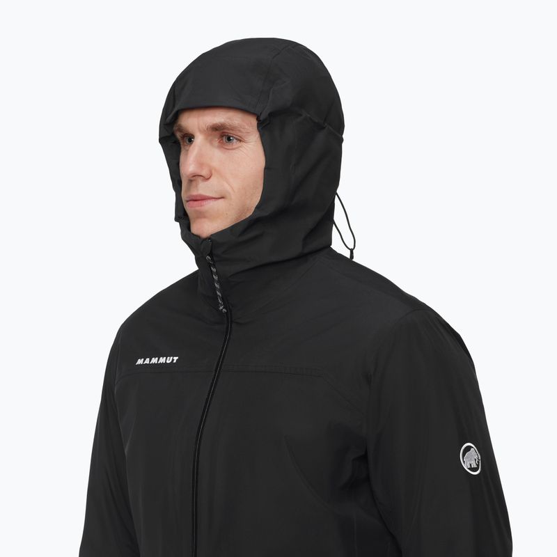 Geacă 3în1 pentru bărbați Mammut Treeline 3 in 1 HS Hooded Jacket Men black/black 5