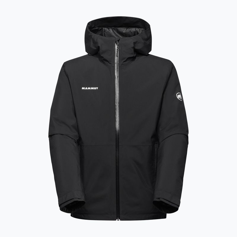 Geacă de ploaie pentru bărbați Mammut Linard HS Thermo Hooded Jacket Men black 7