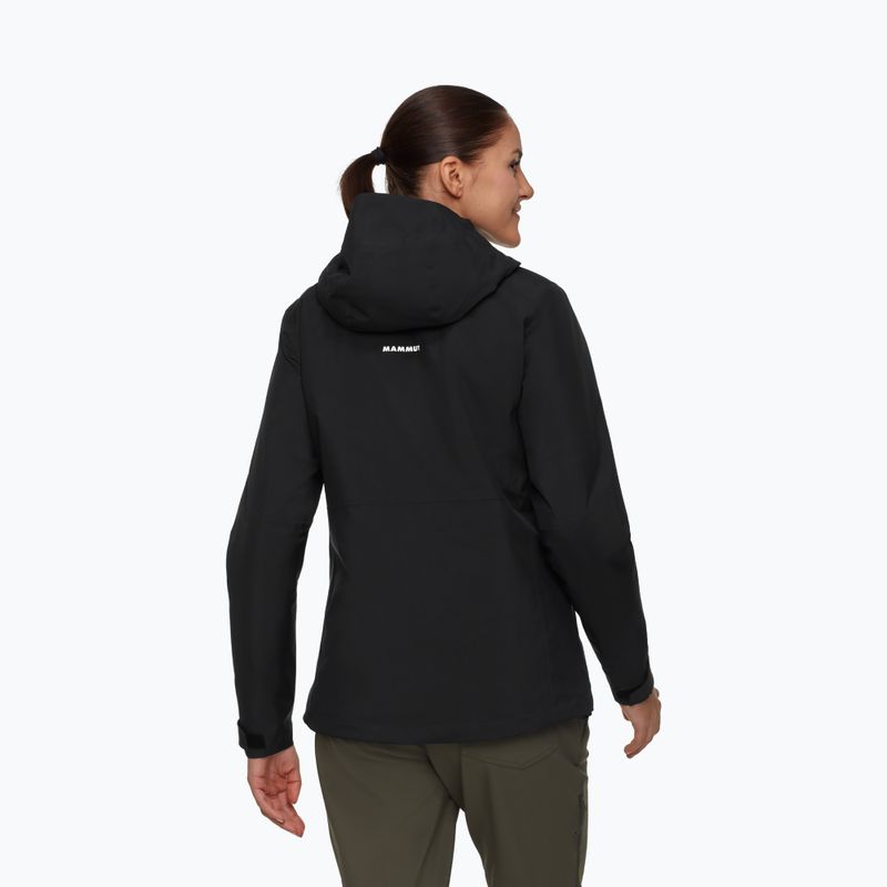 Geacă de ploaie pentru femei Mammut Linard HS Thermo Hooded Jacket Women black 2