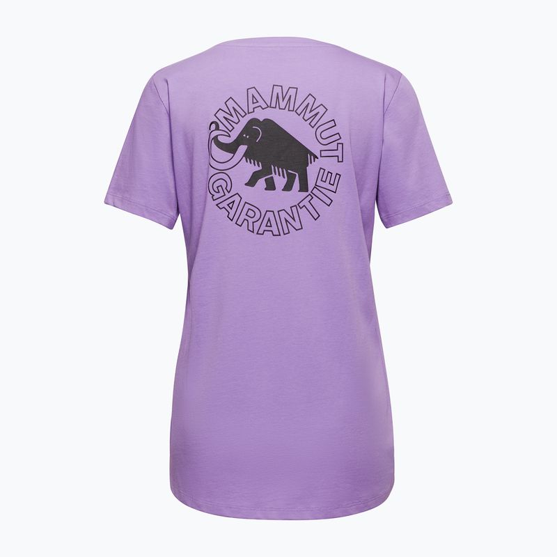 Tricou pentru femei Mammut Core Classic lavandin 2